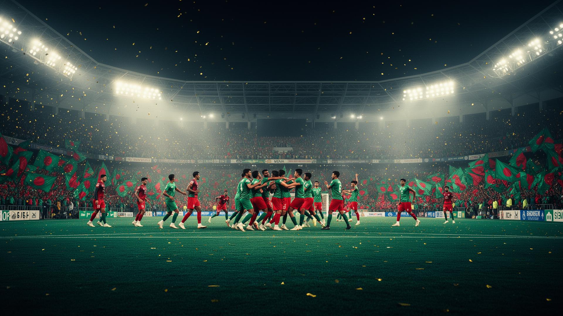 Stadium full of Bangladesh Super League fans